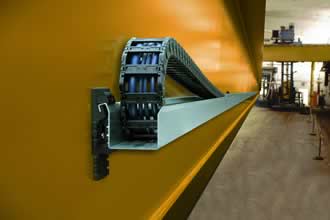 Guidefast - the new quick e-chain trough for indoor cranes